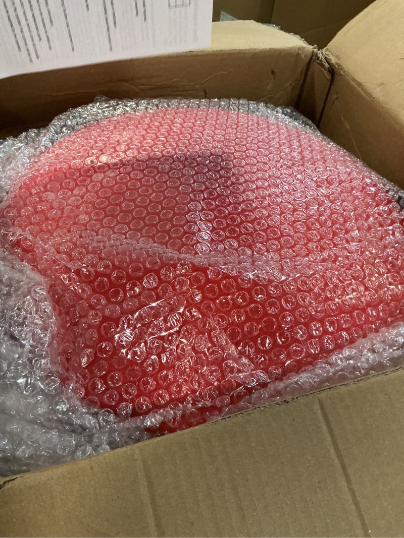 Condition photo showing Good Condition for shop stool with backrest, mechanic garage stool for workshop, adjustable shop stools chair, padded workbench stools for men women, 300 lbs capacity, 360° swivel pvc seat, heavy duty, red