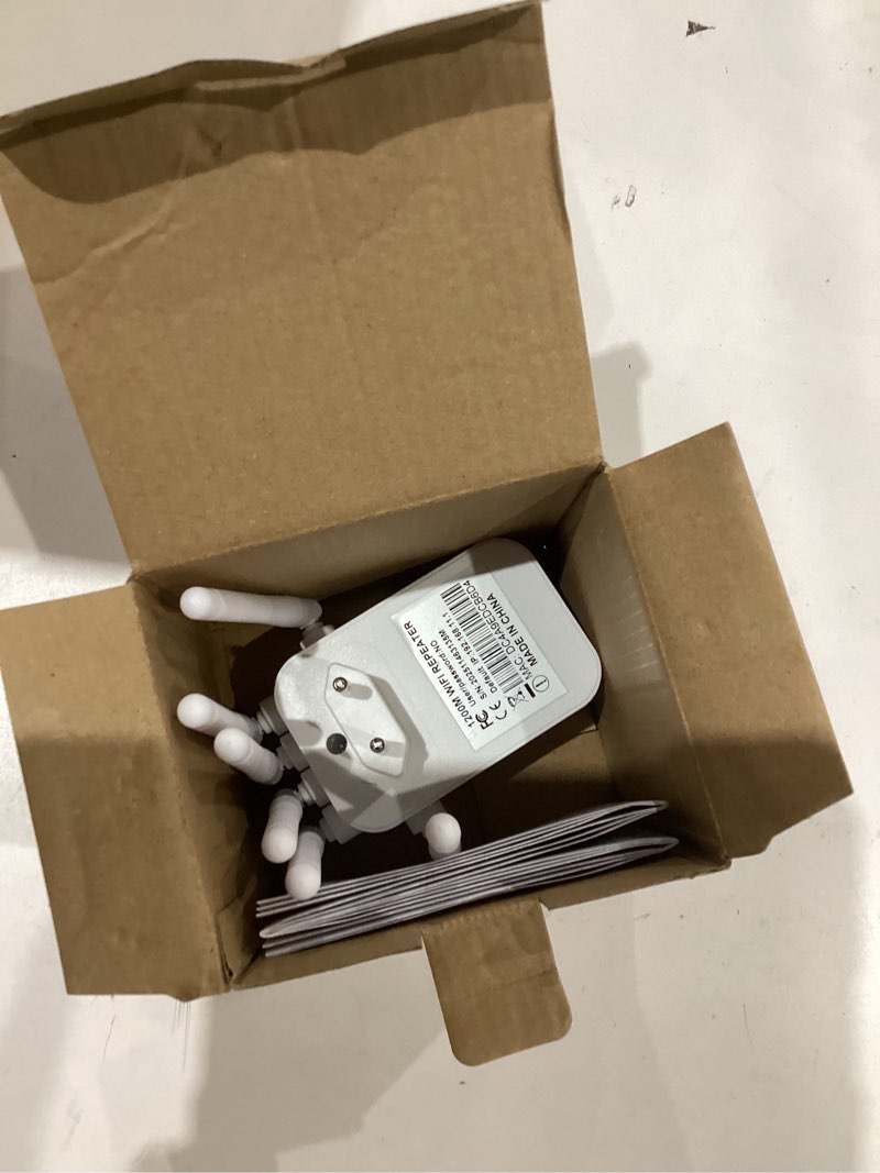 Condition photo showing Good Condition for wifi extender signal booster for home, ac1900mbps dual band, covers up to 12880 sq.ft & 105 devices, new 6x faster wireless wifi extender with ethernet port, wifi booster compatible with all routers white
