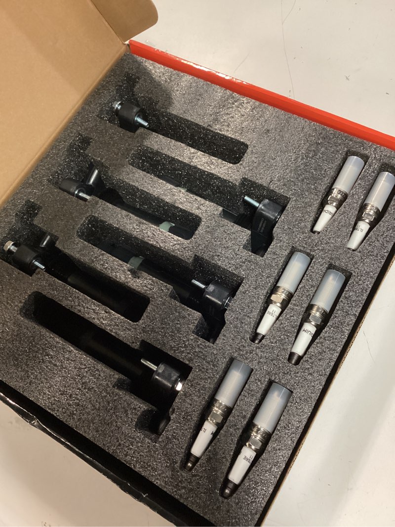Condition photo showing Good Condition for a-premium ignition coils and spark plugs compatible with chevrolet equinox, traverse, impala, malibu & gmc acadia, canyon & buick lacrosse, enclave & cadillac srx, cts - v6 3.0l 3.6l, set of 6 black