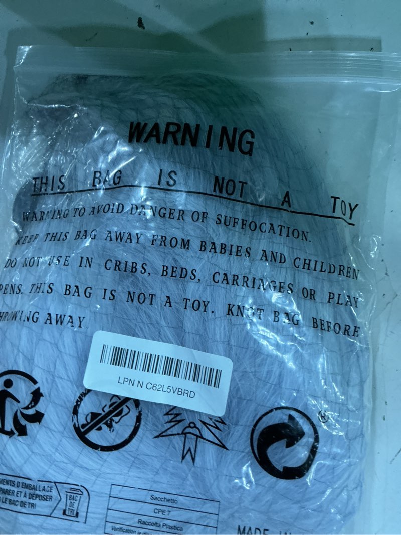 Condition photo showing New/Like New for joneting gojo wig?+hair cap+a pair of glasses? jujutsu kaisen short silver wig light purple wigs with bang white cosplay hair for halloween cosplay party peluca violeta claro for party