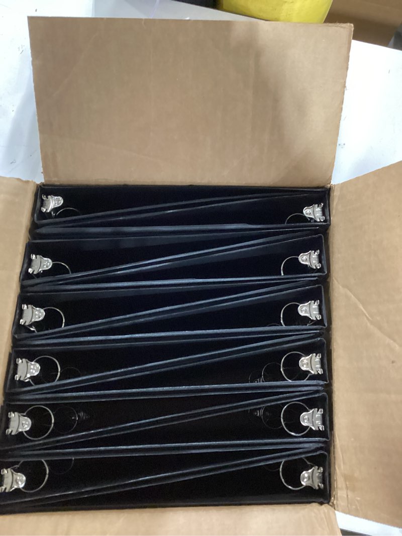 Cardinal Economy 3-Ring Binders, 1", Round Rings, Holds 225 Sheets, Clearvue Presentation View, Non-