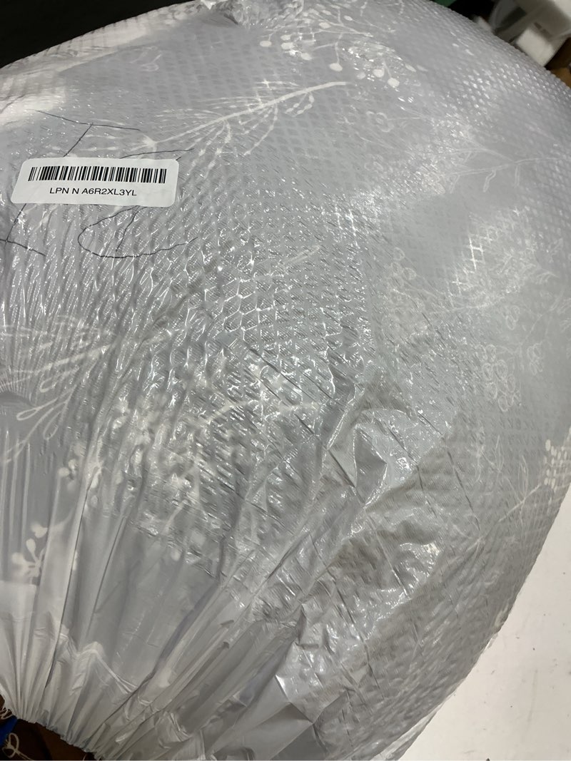 Condition photo showing As Is for Bedsure Queen Comforter Set - Brown Bed Set, 3 Pieces Cute Floral Bedding, 1 Soft Reversible Botanical Flowers Comforter and 2 Pillow Shams Queen 27 - Brown