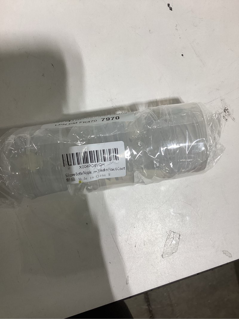 Condition photo showing Good Condition for silicone bottle nipples for philips avent natural baby bottles,size 4 nipple,3m+,meudim flow, 6 count