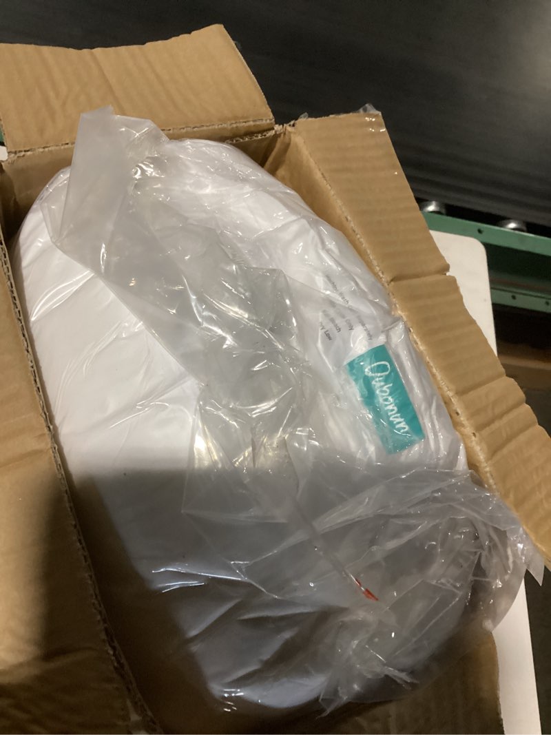 Condition photo showing Good Condition for Oubonun 22 x 22 Throw Pillow Inserts - Soft, Plush & Decorative Down Alternative Pillows for Couch Sofa Bed, Machine Washable - White, Pack of 4 4 22x22 Inch (Pack of 4)