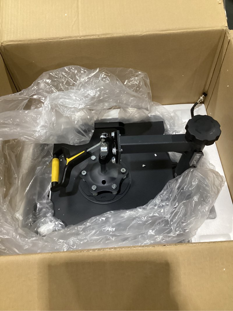 Condition photo showing Good Condition for VEVOR 2 in 1 Heat Press Machine for T Shirts and Hats, 15x15 Inch Professional Swing Away Digital Tshirt Press Machine for Sublimation, Vinyl, Heat Transfer Projects 2in1-15x15-Black