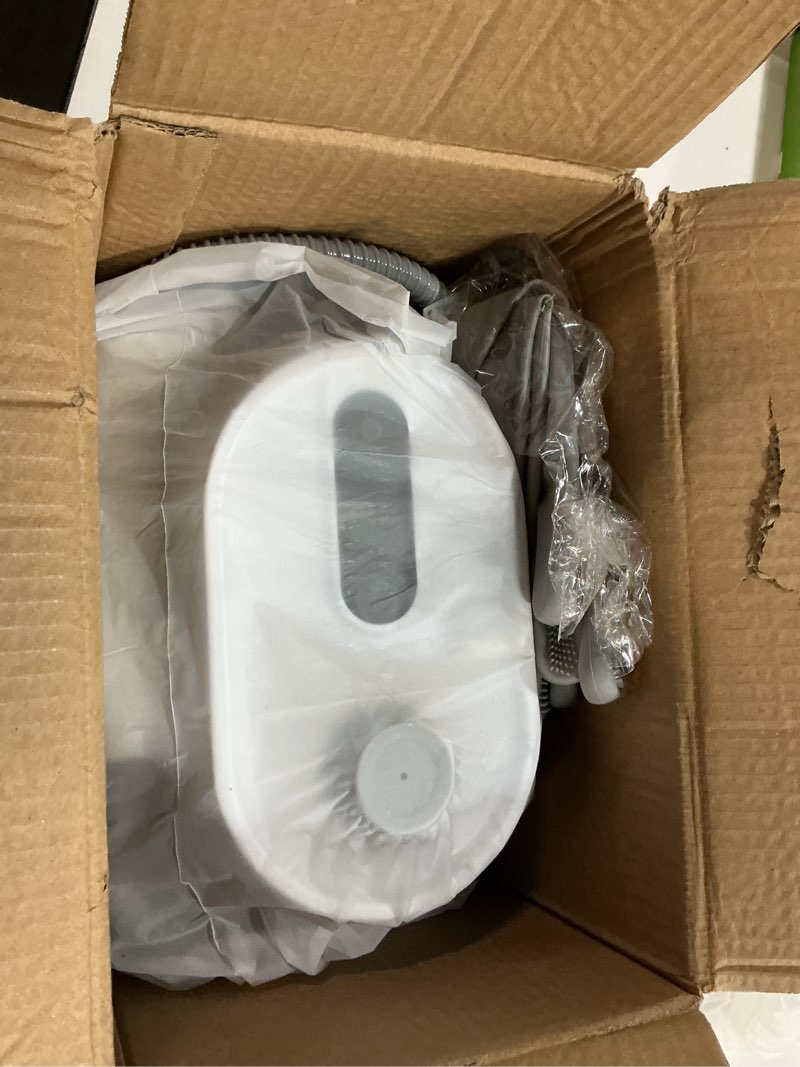 Condition photo showing Good Condition for 9 in 1 handheld steam cleaner for home use, portable steamer for cleaning, multi-function high pressure steam cleaner for car detailing/kitchen/upholstery/tile/grout/camping & all grey white