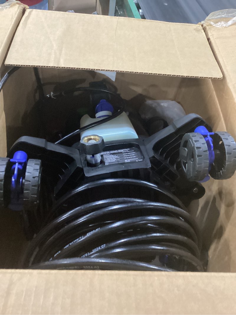 Condition photo showing As Is for NÒT TESTED Westinghouse ePX3500 Electric Pressure Washer, 2500 Max PSI 1.76 Max GPM with Anti-Tipping Technology, Onboard Soap Tank, Pro-Style Steel Wand, 5-Nozzle Set, for Cars/Fences/Driveways/Home/Patios