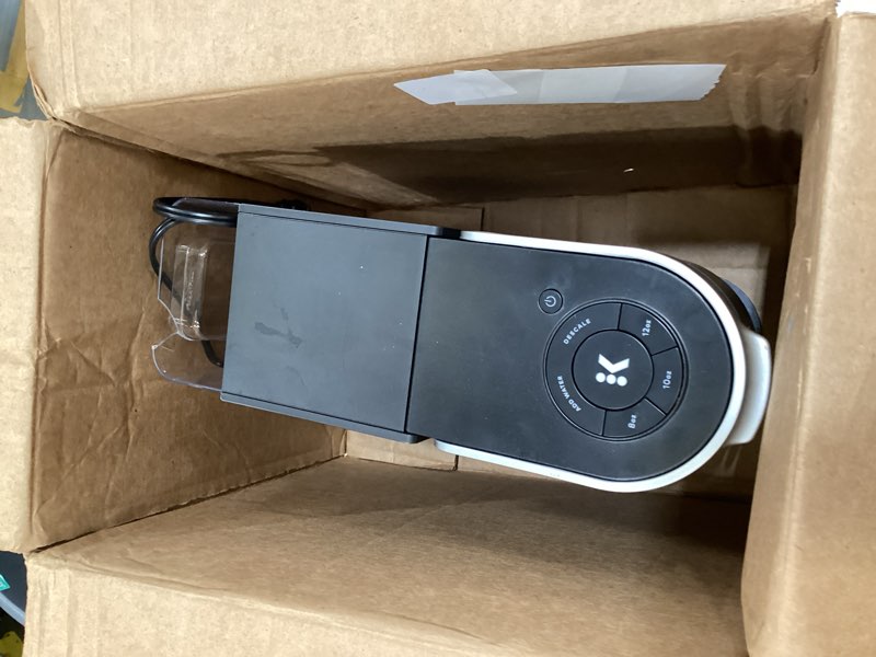 Condition photo showing As Is for keurig k-slim single serve k-cup pod coffee maker, multistream technology, 3 brew sizes, slim and sleek design, 46oz removable reservoir, black