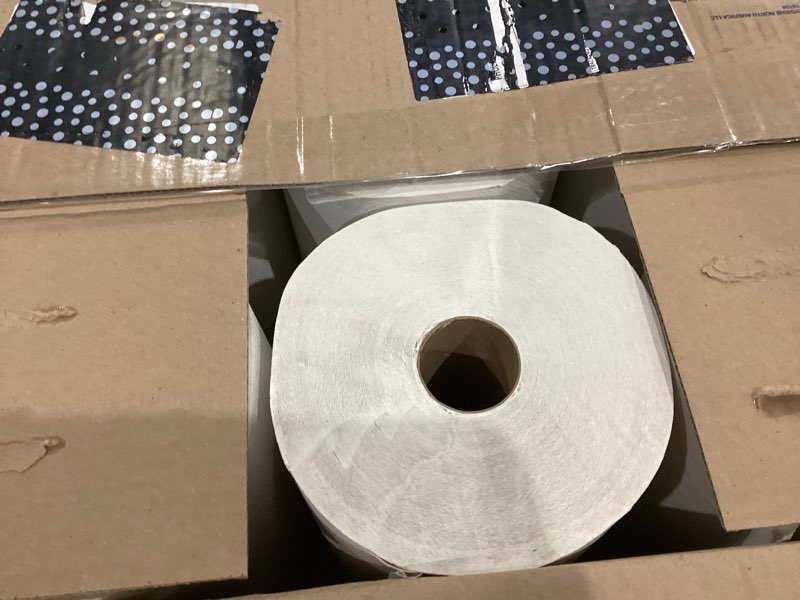 Condition photo showing Good Condition for tork universal hand towel roll white, compatible with h21 dispensers, 100% recycled fiber 6 rolls x 800 ft (rb8002) 800 foot (pack of 6) white