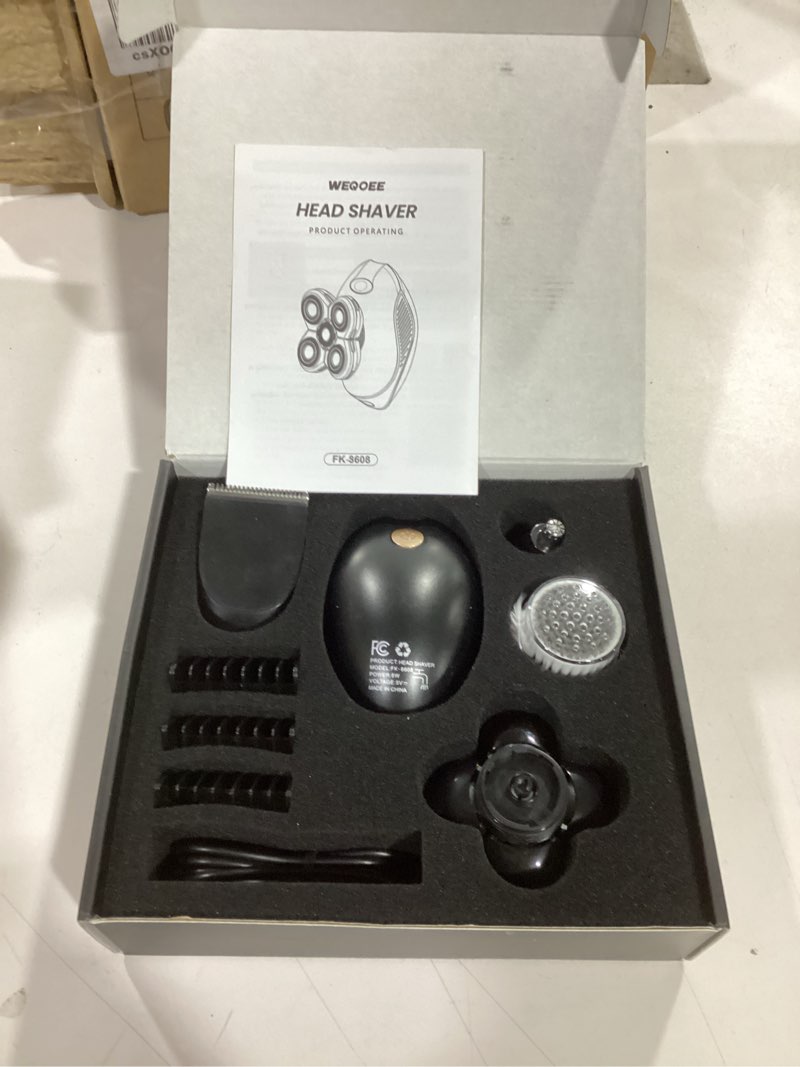 Condition photo showing New/Like New for Electric Razors for Women, 5-in-1 Rechargeable Body Shaver - Waterproof Wet Dry Hair Remover - Trimmer for Lady Face Underarms Legs