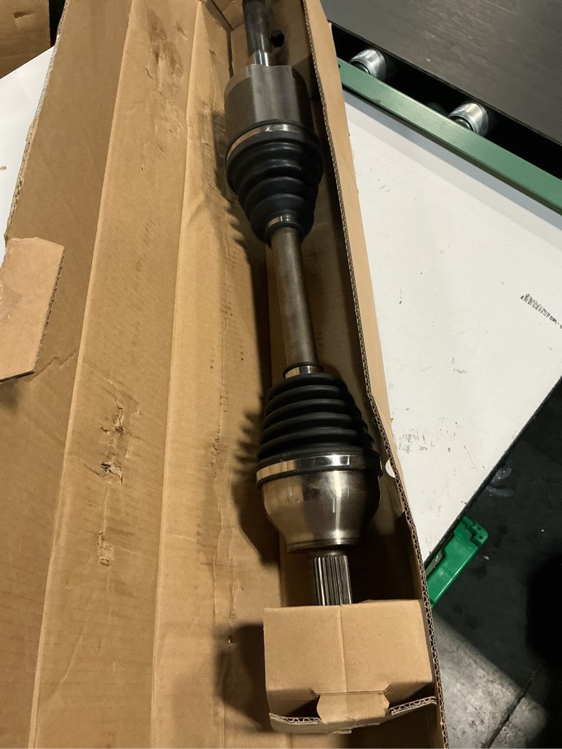 Condition photo showing As Is for new front left cv axle shaft assembly fits for ford escape 2013-2019 1.5l 1.6l 2.0l 2.5l, for lincoln mkz base 2013 2.0l turbocharged, for 66-2284