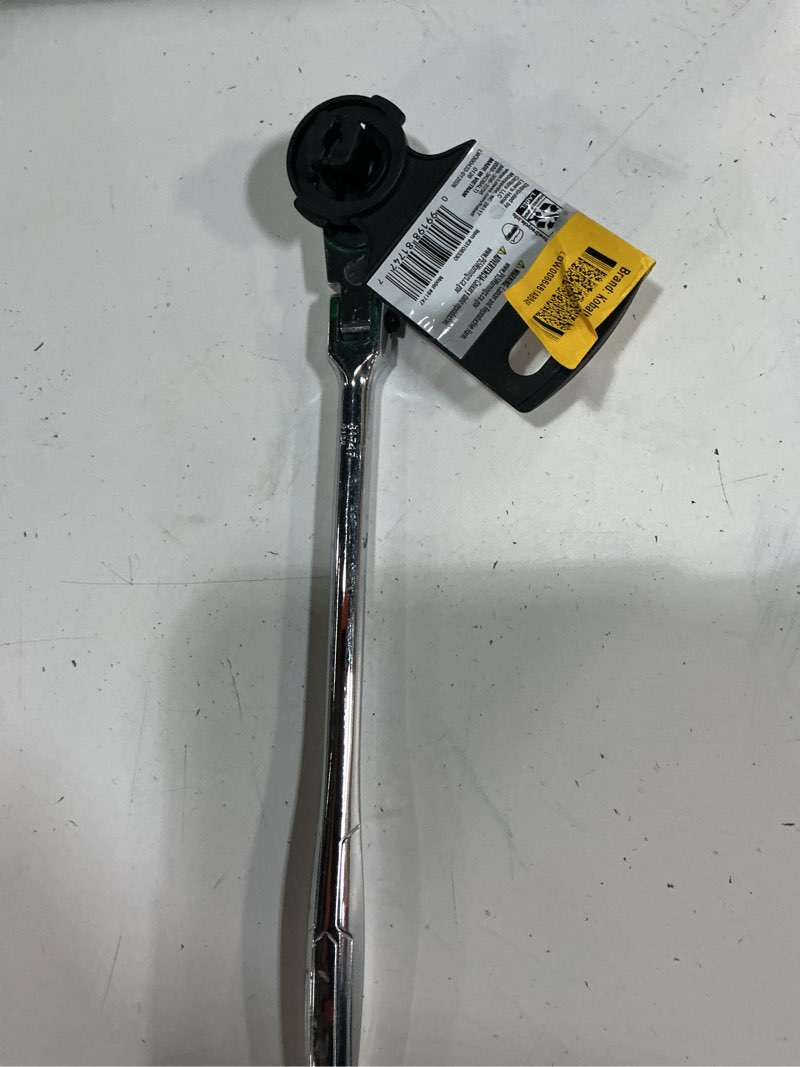 Condition photo showing Good Condition for kobalt 90-tooth 3/8-in drive full polish handle flexible head ratchet