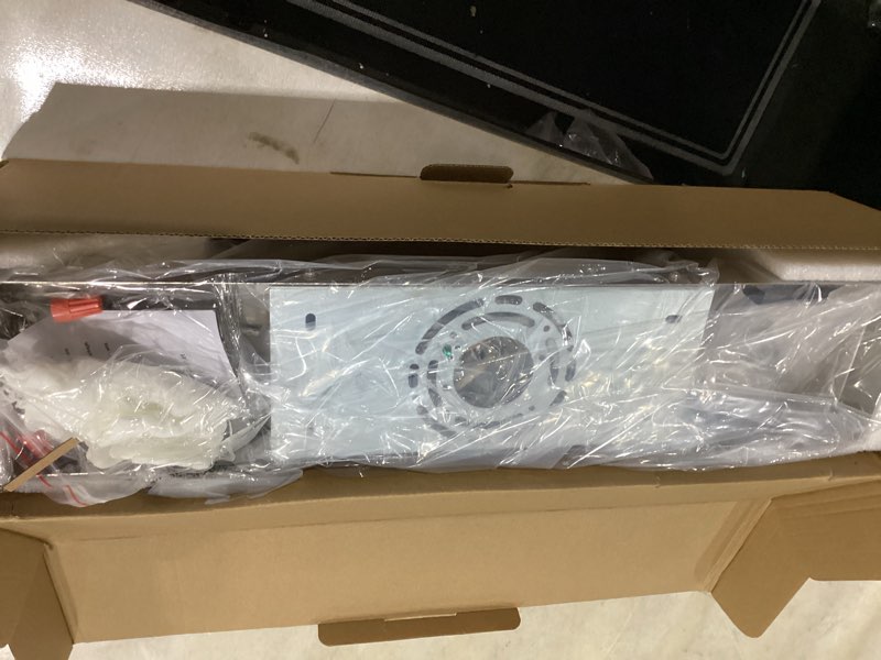 Condition photo showing Good Condition for 3 color temperature dimmable bathroom light fixtures over mirror, led chrome 3 light vanity lighting fixtures, acrylic stainless steel square shade vanity lights for bathroom, etl certificated chrome- square shade 3 lights
