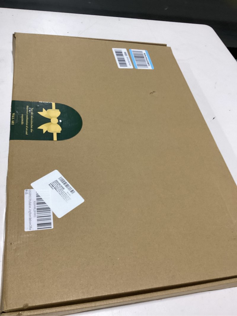 Condition photo showing Good Condition for RZIGERNO 3 Pcs Black and White Abstract Wall Art Modern Minimalist Geometric Art Framed Canvas Print