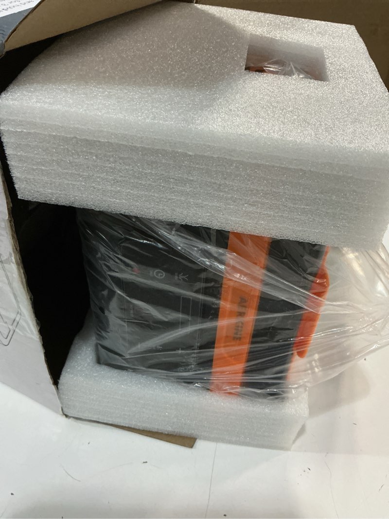 Condition photo showing Good Condition for Electric Lunch Box For Adults - Rechargeable 75W Self-Heating Food Warmer with 6.3 Cups(1.5L) Stainless Steel Container, Heated Lunch Box For Office, Picnic, Car & Outdoor Use(Orange) Orange 1.5L