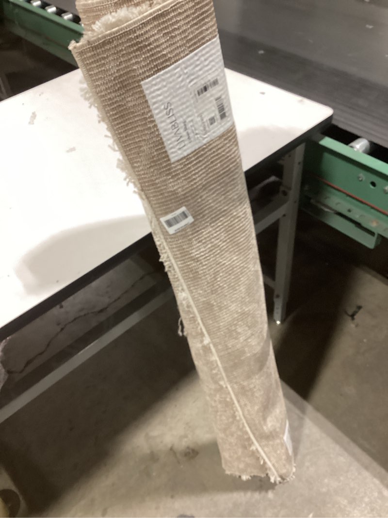 Condition photo showing Good Condition for Livabliss Hapsburg Moroccan Shag Area Rug, 4'3" x 5'7", Beige Beige 4'3" x 5'7" (Rectangular)