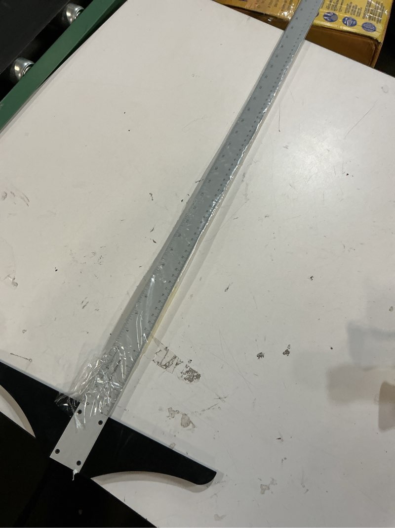 Condition photo showing Good Condition for ludwig precision standard aluminum t-square for art framing and drafting, 36-inch standard 36-inch