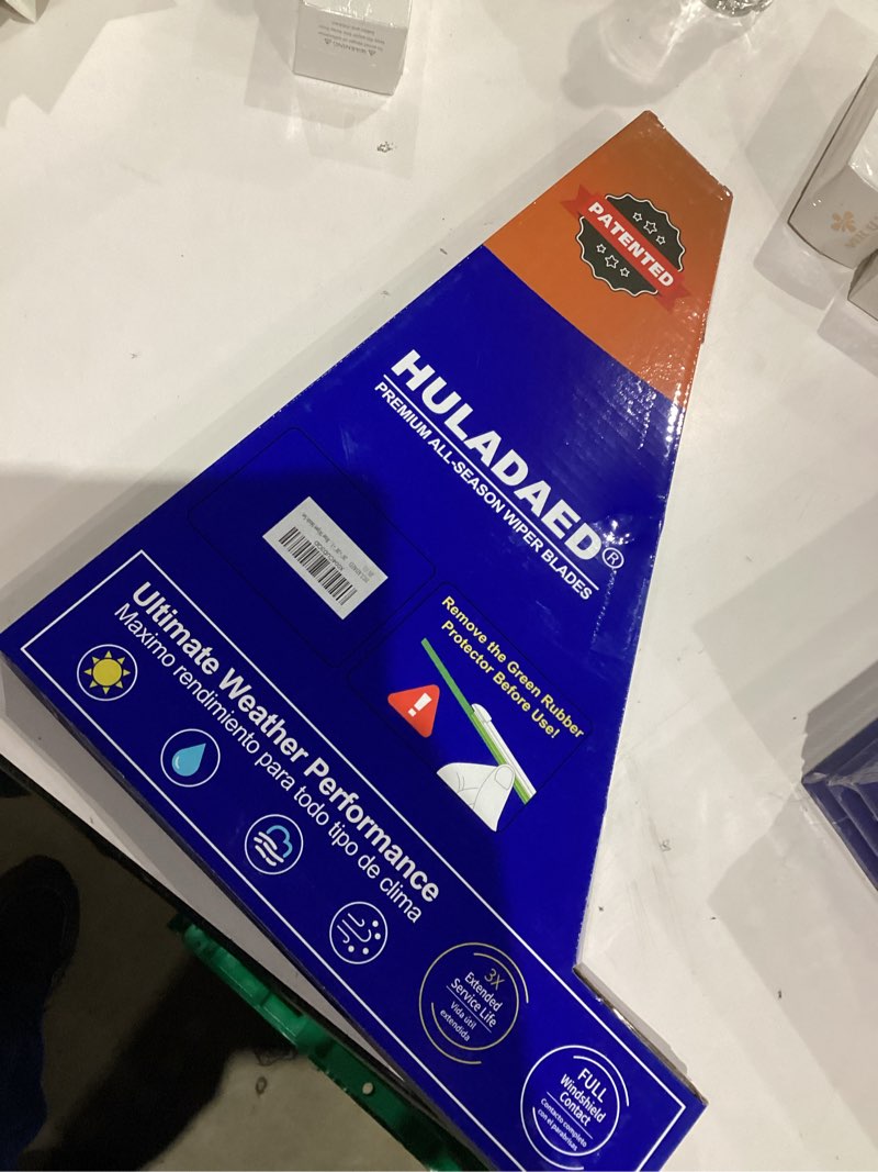 Condition photo showing New/Like New for HULADAED® 15'' 15'' 13'' Windshield Wipers Replacement for Jeep Wrangler 2017-2007 Wrangler JK 2018,Silicone Front Rear Wiper blades for MY Car-All Weather & Quiet(3 PACK) 15+15+13 for Jeep Wrangler 2007-2017,Wrangler JK 2018