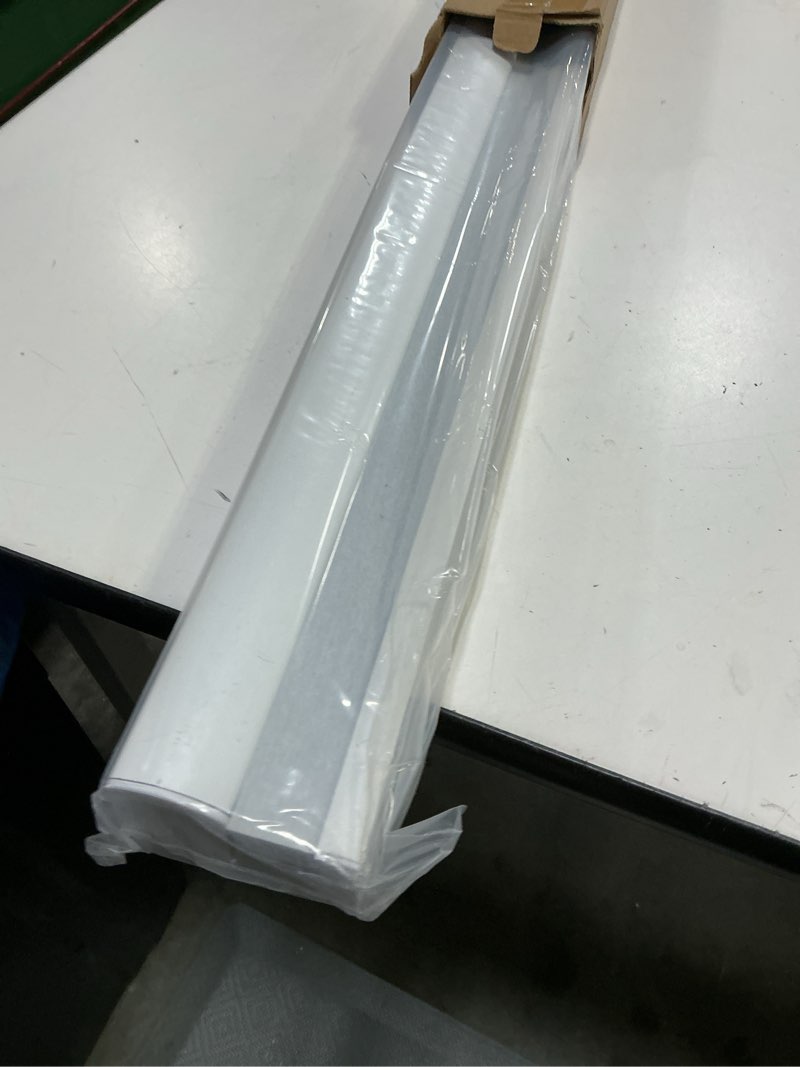 Condition photo showing Good Condition for joydeco cellular shades cordless, 35 inch wide blackout cellular blinds for windows, waterproof honeycomb blinds white window coverings for bedroom, living room, office, kitchen (35" w x 64" h) a - white 35"w x 64"h