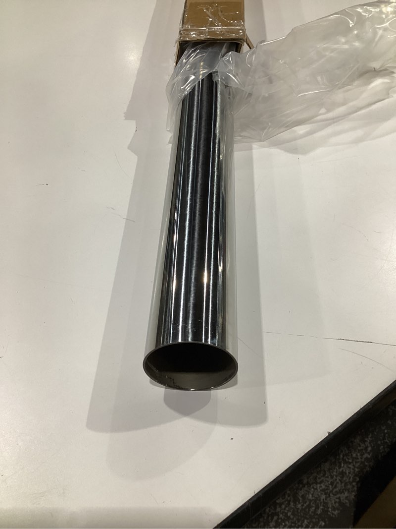 Condition photo showing Good Condition for 2 Inch Straight DIY Custom Mandrel Exhaust Pipe Tube Pipe, 30 Inch Length, 2'' OD Mandrel Straight Pipe, T304 Stainless Steel, Universal Fitment - 1PC 2''OD-Straight-30''-1PC