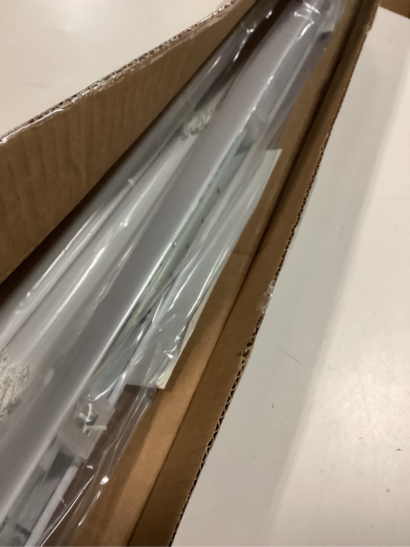 Condition photo showing Good Condition for LazBlinds No Tools No Drill Cordless 1" Vinyl Mini Blinds, 100% Privacy S-Curve Blinds for Indoor Windows, Room Darkening Horizontal Window Blinds and Shades for Home, 29" W x 48" H, White White 29" W x 48" H