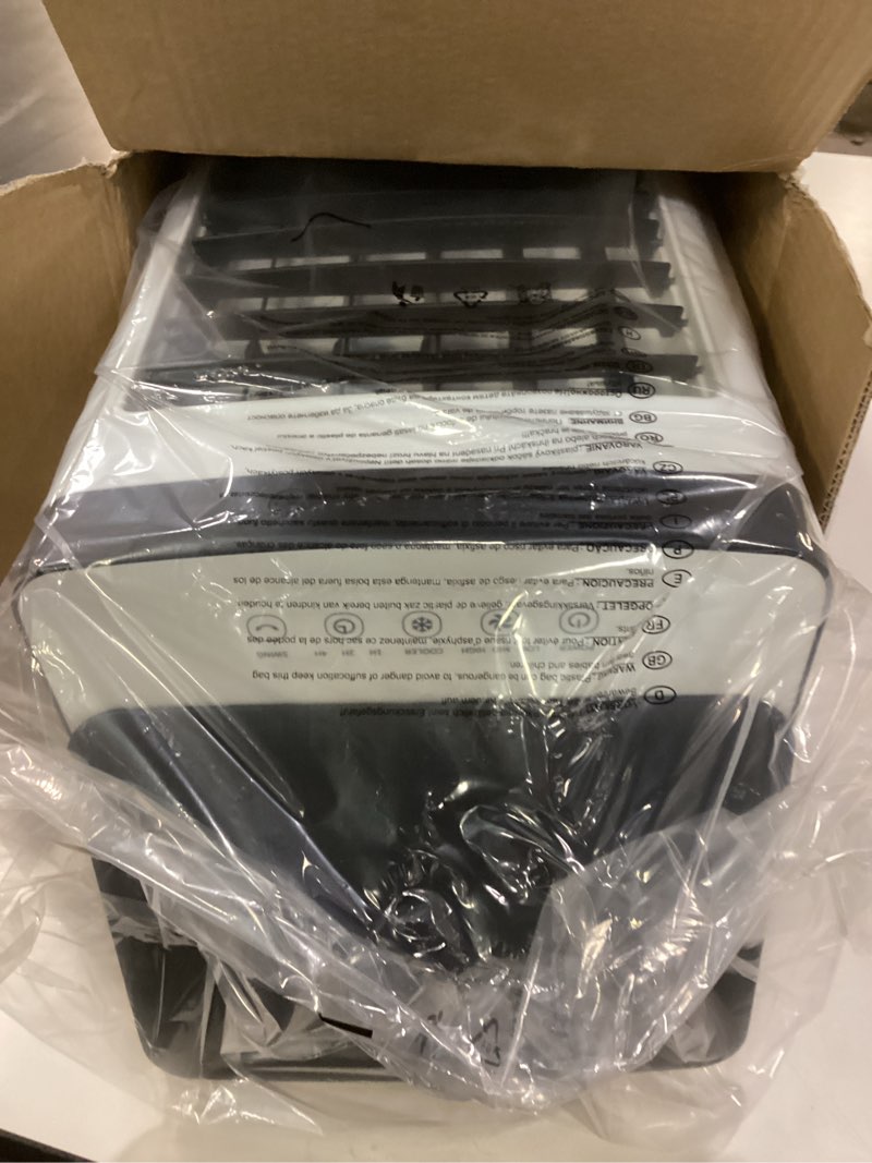 Condition photo showing New/Like New for COSTWAY Evaporative Air Cooler, 3-in-1 Swamp Cooler with Remote Control, 3-Mode, 3-Speed and 7.5H Timer Function, Portable Air Cooling Fan for Room Bedroom Home Office