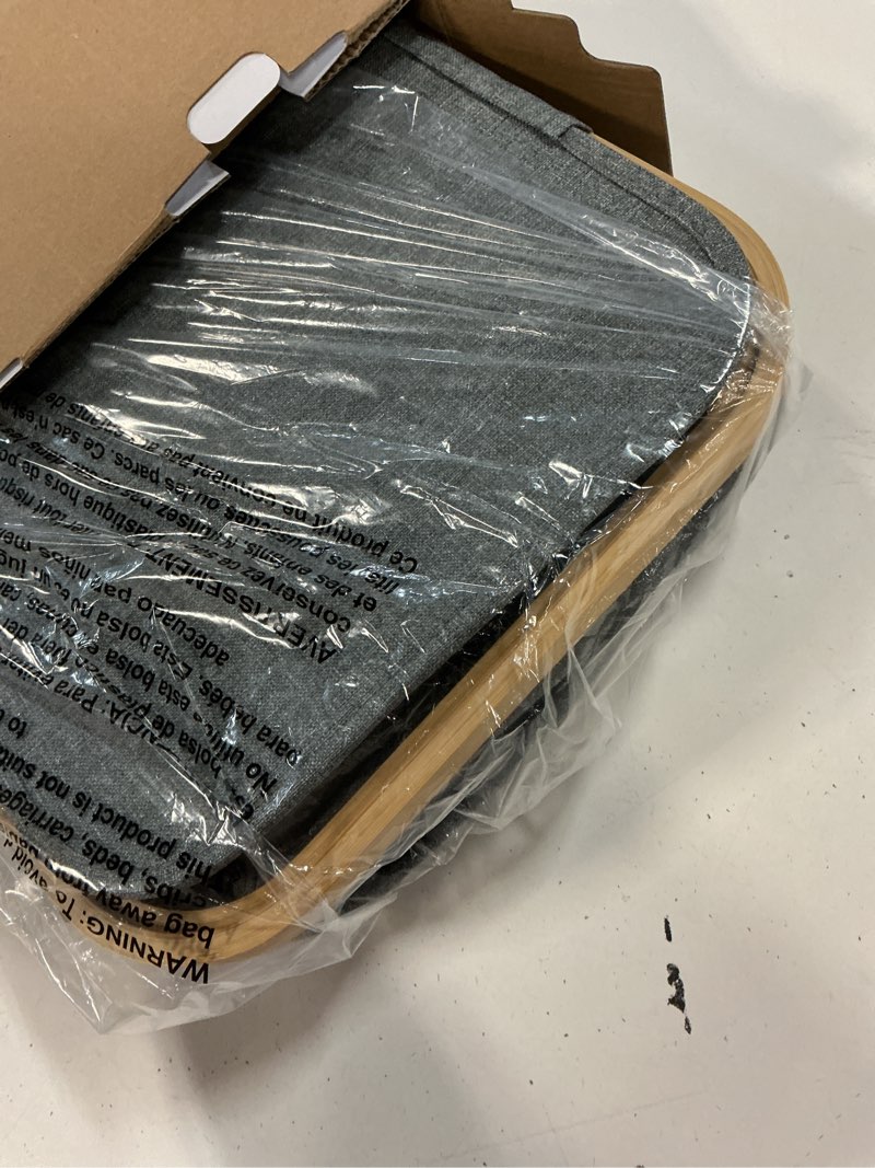 Condition photo showing Good Condition for Towel Warmer & Laundry Basket 2-in-1, Foldable Towel Warmer for Bathroom with Removable Heating Bag, 20/40/60Mins Fast Heating, Auto Shut-Off, Fits 3 Large Towels Blankets, Ideal Xmas Gift