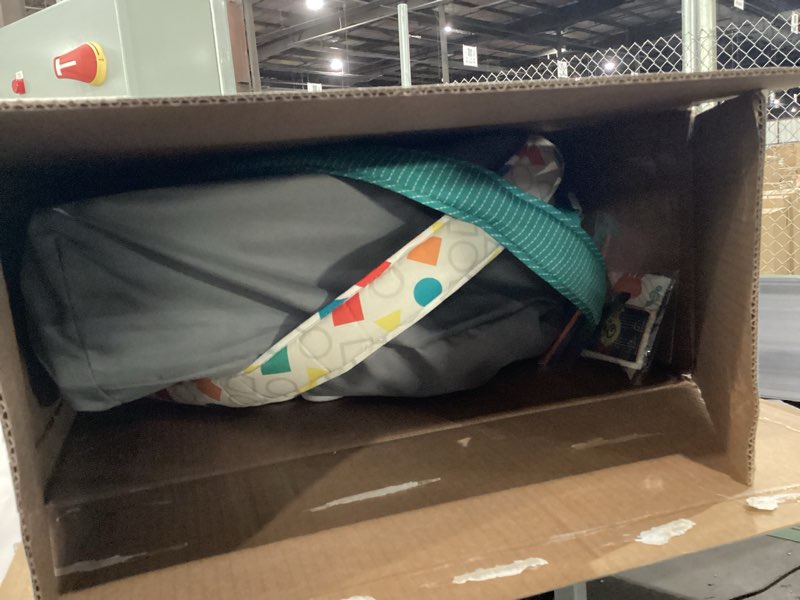 Condition photo showing Good Condition for Baby Einstein Kick & Snooze 3-in-1 Foldable Playard, Bassinet and Musical Play Gym, Includes Fitted Sheet, 3-Step Easy Fold, Piano Toy with 25+ Minutes of Music, Grows with Baby, Ages 0 Months and Up