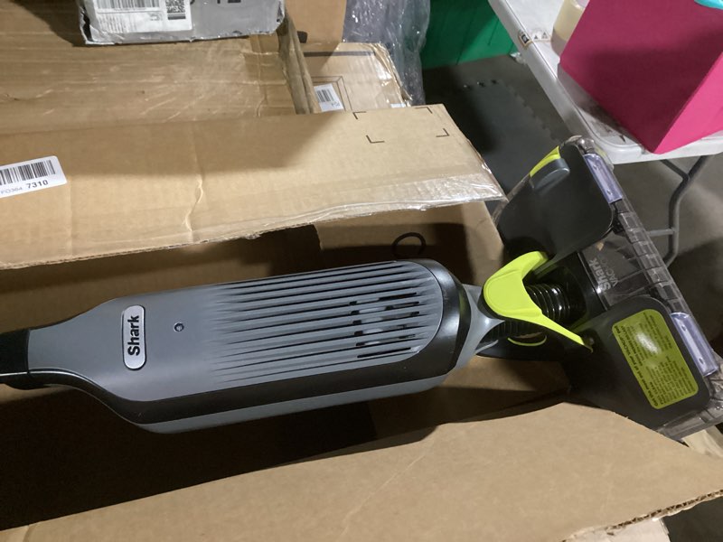 Condition photo showing Good Condition for Shark VACMOP Cordless Hard Floor Vacuum Mop Includes 2 Disposable VACMOP Pads and a 12oz VACMOP Solution, Charcoal Gray, VM180 Gray - 2 Pads