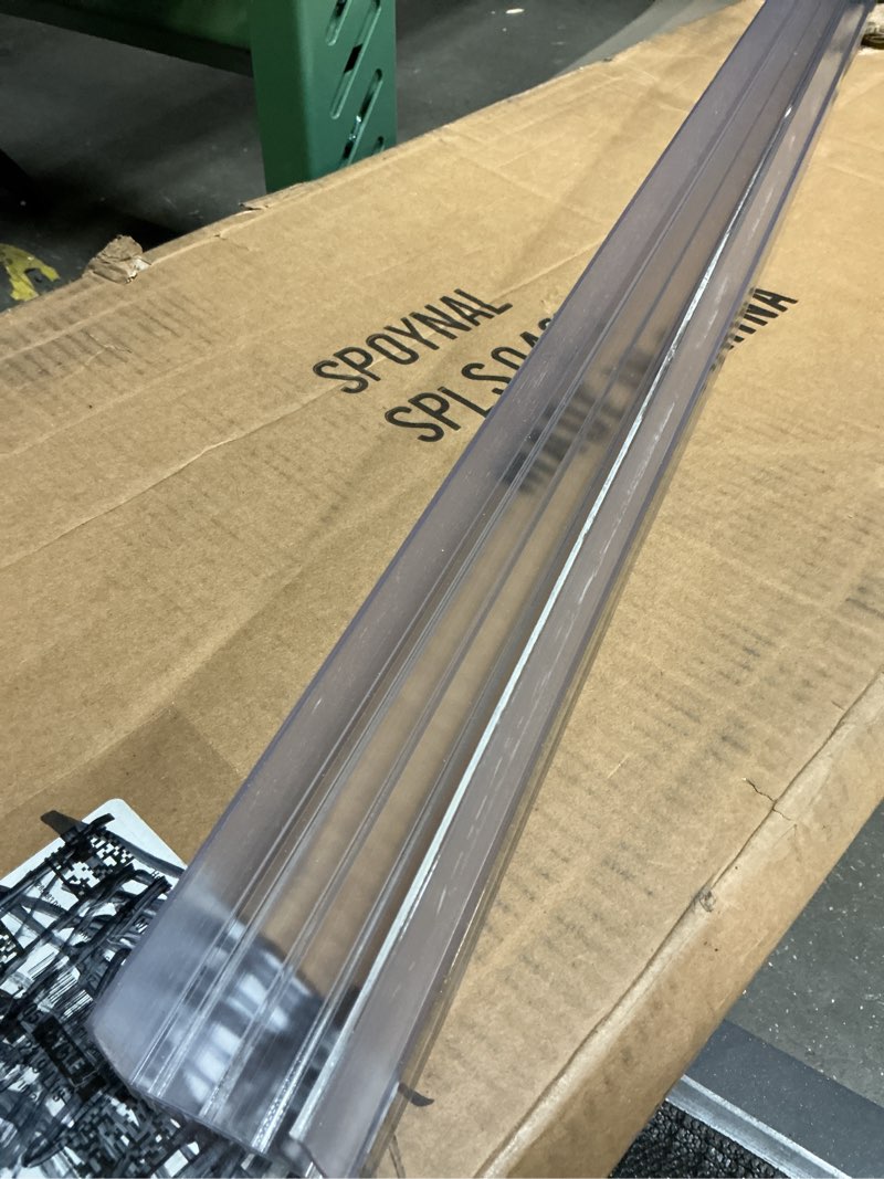 Condition photo showing As Is for Polycarbonate H-Connectors(similar)