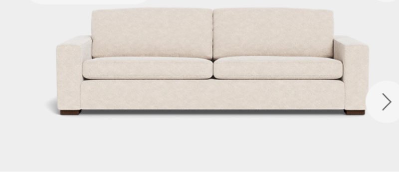  (Incomplete only 1 box) Broyhill Belle Pointe Sofa in Beige | by Value City Furniture 