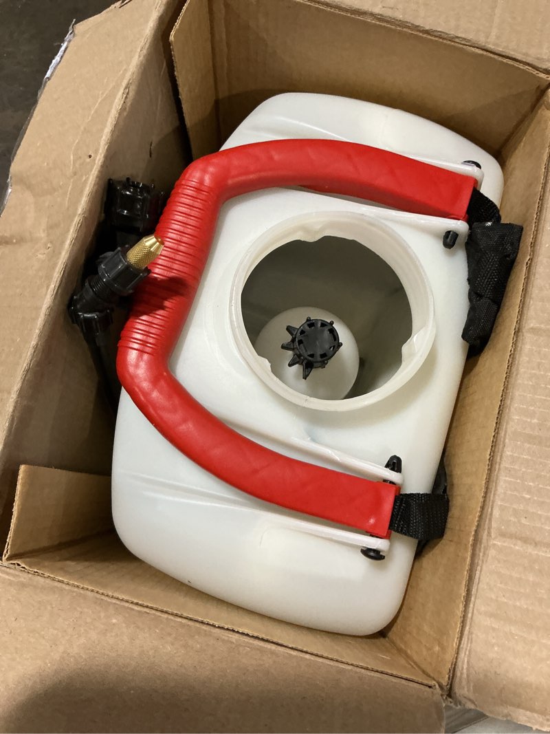Condition photo showing As Is for solo 475-b-deluxe 4-gallon professional backpack sprayer