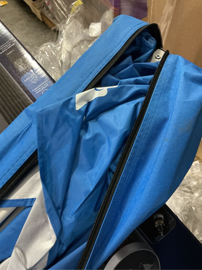 Condition photo showing Good Condition for ozark trail 10' x 10' instant slant leg pop-up canopy tent, blue