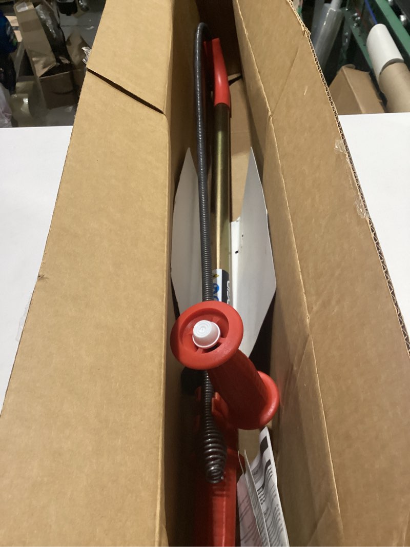 Condition photo showing Good Condition for ridgid 56658 k-6p 6' toilet auger w/bulb head