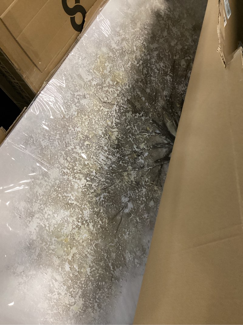 Condition photo showing Good Condition for Yuaxker Tree of Life Wall Decor Gold Wall Art Large Landscape Art Modern Minimalist Canvas Painting for Living Room Bedroom Dining Room Office Home Decor 30x60 Inch 30"x60" Black and Gold