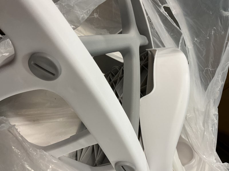 Condition photo showing As Is for HBTower Potty Training Seat with Step Stool Ladder for Toddlers, Adjustable Kids Toilet Seat with Splash Guard, Anti-Slip Pads & Safety Handles, Comfortable Potty Chair for Boys & Girls (Grey)