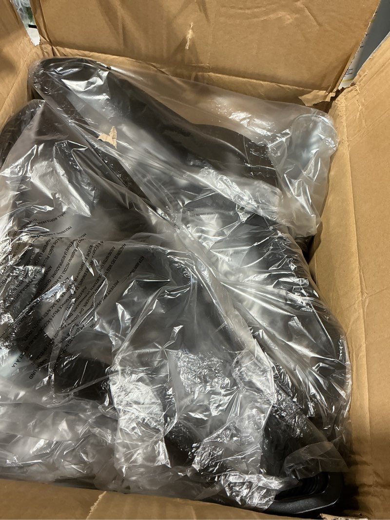 Condition photo showing Good Condition for smartor plastic hangers 50 pack, heavy duty plastic hangers for clothes - non-velvet slim hangers with 360° swivel hook & clothes thin hanger - durable coat hangars, space saving hanger - black black pack of 50