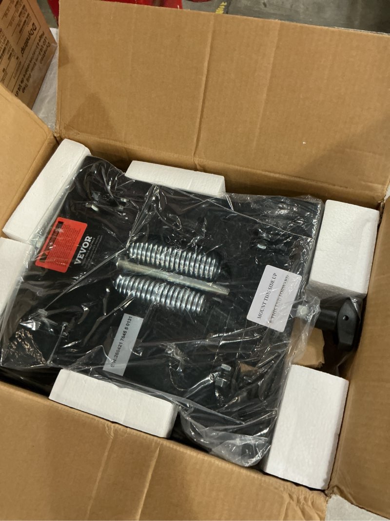 Condition photo showing Good Condition for vevor seat suspension kit without seat slider track, universal air ride seat suspension for zero turn lawn mower, adjustable tractor seat suspension ?kit compatible with forklift, bulldozers seat no slide rail/spring