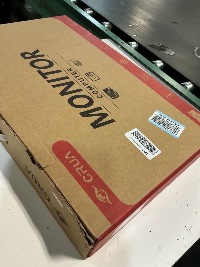 Condition photo showing Good Condition for crua 27" curved gaming monitor, fhd 1920x1080p, 144hz/180hz computer monitor, 1800r va screen, 120% srgb, amd freesync, hdmi & dp, wall mount install- black 27inch