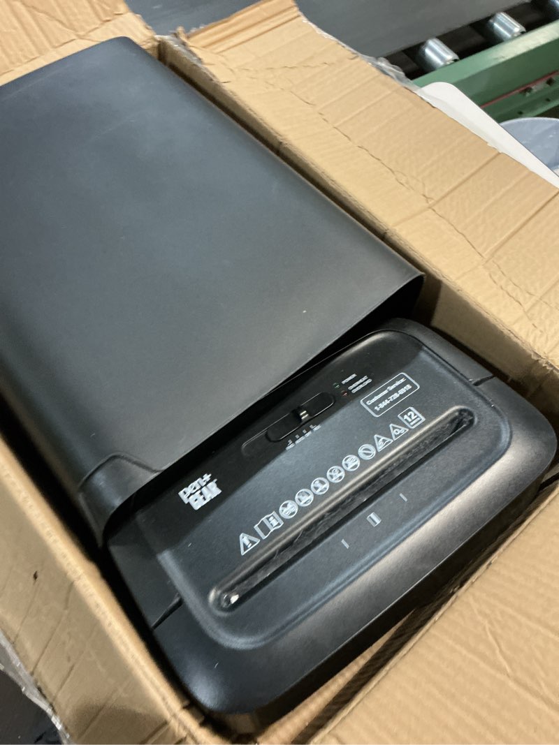 Condition photo showing As Is for pen+gear pg 6sh micro shredder