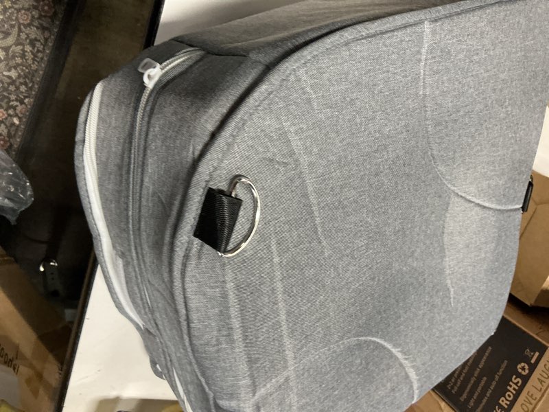 Condition photo showing Good Condition for omzer baby travel bassinet portable bassinets - foldable carry bag bassinet anti-pressure baby co-sleeper bed lightweight travel pod infant travel bed with 2-1 mosquito & canopy grey