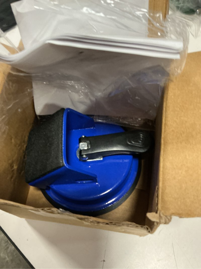 Condition photo showing New/Like New for heavy duty floor gap fixer tool, professional vinyl floor gap repair tool for laminate flooring, 45° striking surface & enhanced suction cup, includes 5pcs extra sticky pads