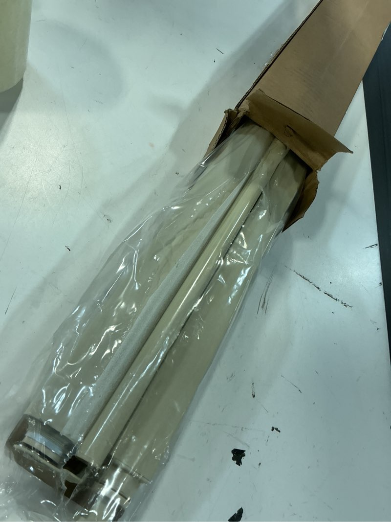 Condition photo showing Good Condition for lazblinds no drill blackout roller shades for indoor windows, cordless window blinds, thermal insulated fabric uv protection for home and office, 36" w x 72" h, beige blackout - beige 36" w × 72" h