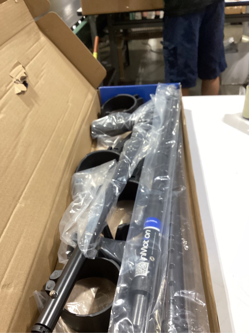 Condition photo showing Good Condition for in-motion forearm crutches | spring assist crutches for adults | walking crutch with ergonomic handles | articulating tips | size tall (5'3" - 6'8") | lightweight & durable | charcoal | 350lb capacity tall (5'3" - 6'8") charcoal