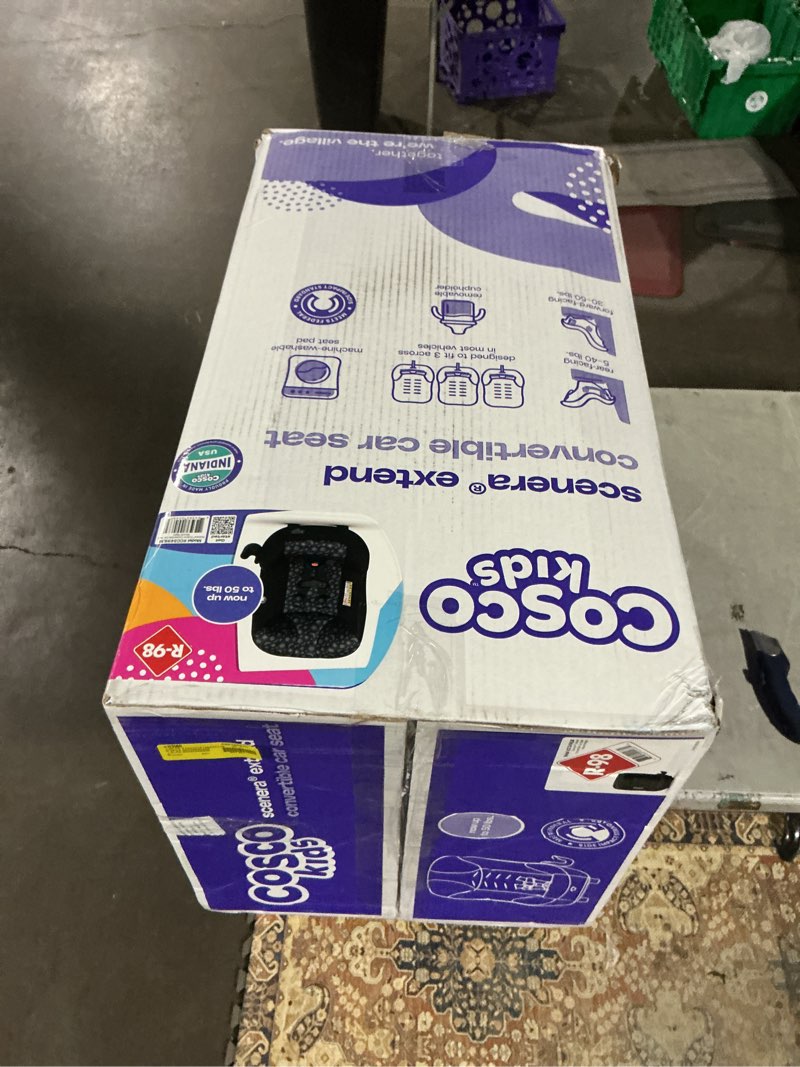 Condition photo showing Good Condition for cosco kids finale dx 2-in-1 booster car seat, forward facing toddler car seat (40-65 lbs) and belt positioning high back booster (40-100 lbs), dusk