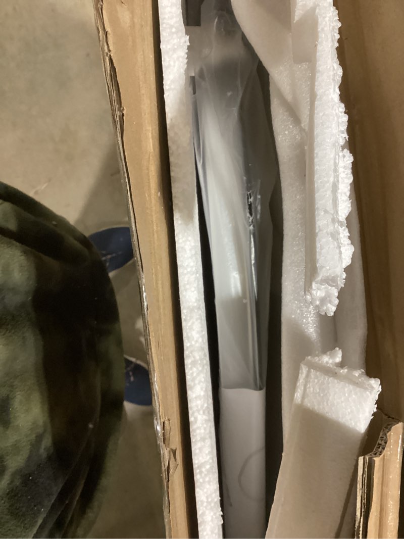 Condition photo showing New/Like New for Hasipu Irregular Bathroom Vanity Mirror - 25"x19" LED Asymmetrica Mirror with Lights, Abstract Bathroom Mirrors with Backlit, Anti Fog, Memory Function?3 Colors and Dimmable Light,Horizontal/Vertical 25"L x 19"W