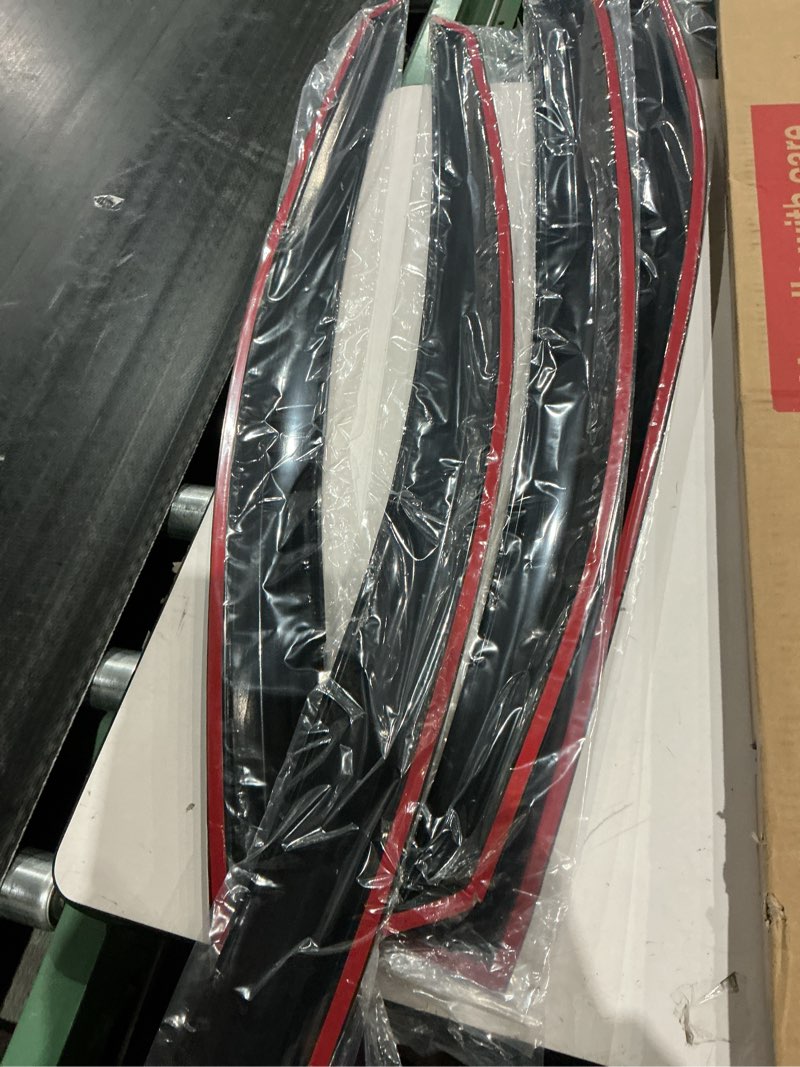Condition photo showing Good Condition for ig window visor for toyota yaris ia sedan 2016-2020 & scion ia sedan 2016-2020, rain guard tape-on durable side vent window deflector mugen style, 2016 2017 2018 2019 2020 (sedan only) 2016-2020 yaris ia sedan