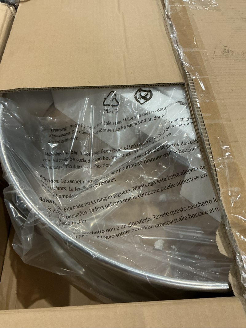 Condition photo showing Good Condition for Onlyfire Stainless Steel Rotisserie Ring Kit Barbecue Accessories for Weber 22" Kettle Grill and Other Similar Size Grills