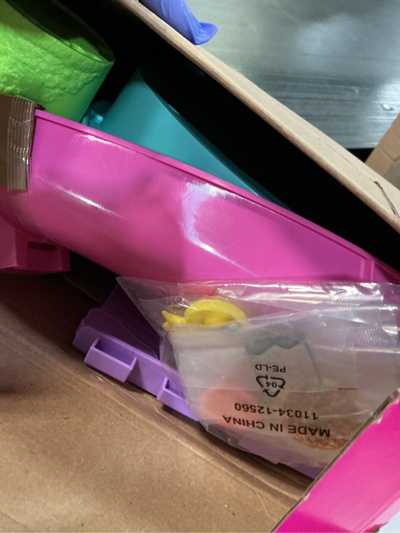 Condition photo showing Good Condition for Barbie Dream Pool Playset with 6 Play Areas, Including Slide & Bubbling Hot Tub, Plus 20+ Accessories Like Pet, Floaties & More
