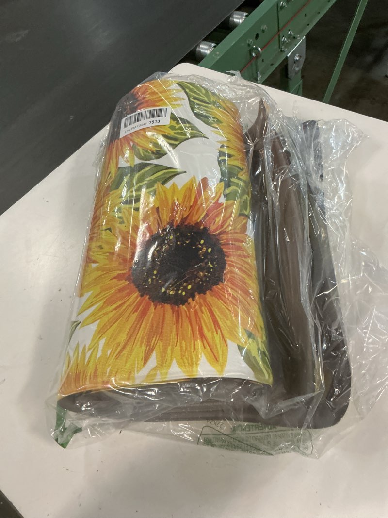 Condition photo showing Good Condition for MAYHMYO Sunflower Kitchen Mat Set of 2 - Anti Fatigue Mats for Kitchen Floor - Non Slip Cushioned Rugs for Standing - Sunflower Decor (17.3"×29"+17.3"×47"-0.4") Sunflower 17.3" x 29"+17.3" x 47"-0.4 inch